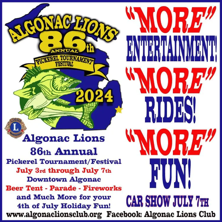 86th Annual Algonac Pickerel Festival July 37